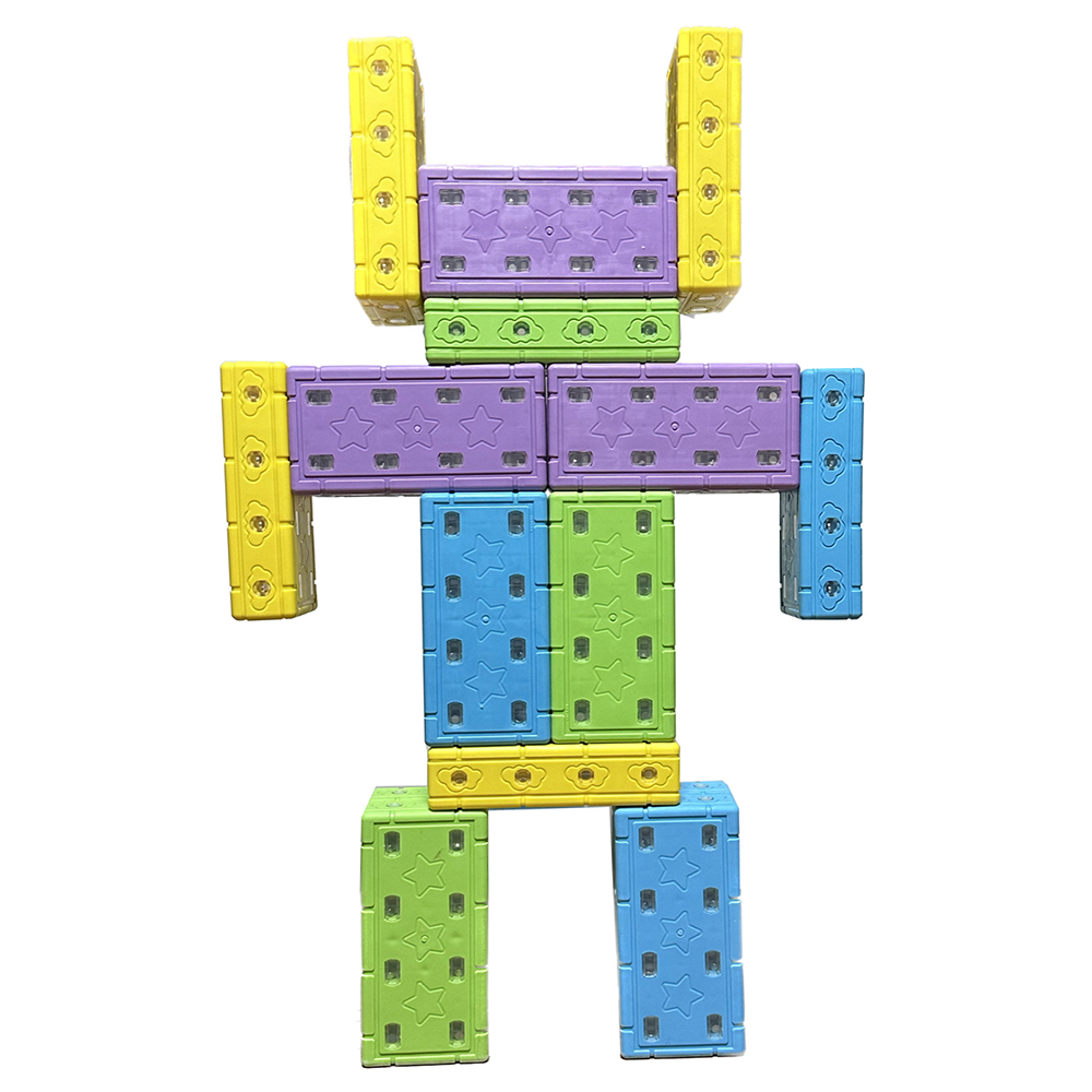 소프트회전자석벽돌 블럭(L18cm) 48pcs