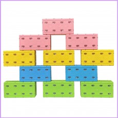 소프트회전자석벽돌 블럭(L18cm) 48pcs