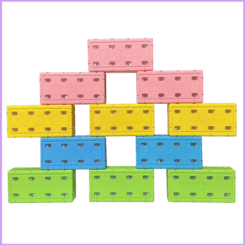 소프트자석벽돌블럭(L18cm) 24pcs