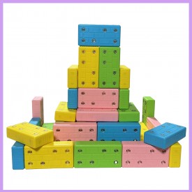 MPM 벽돌 자석블록 직사각형(14cm)(48ea)