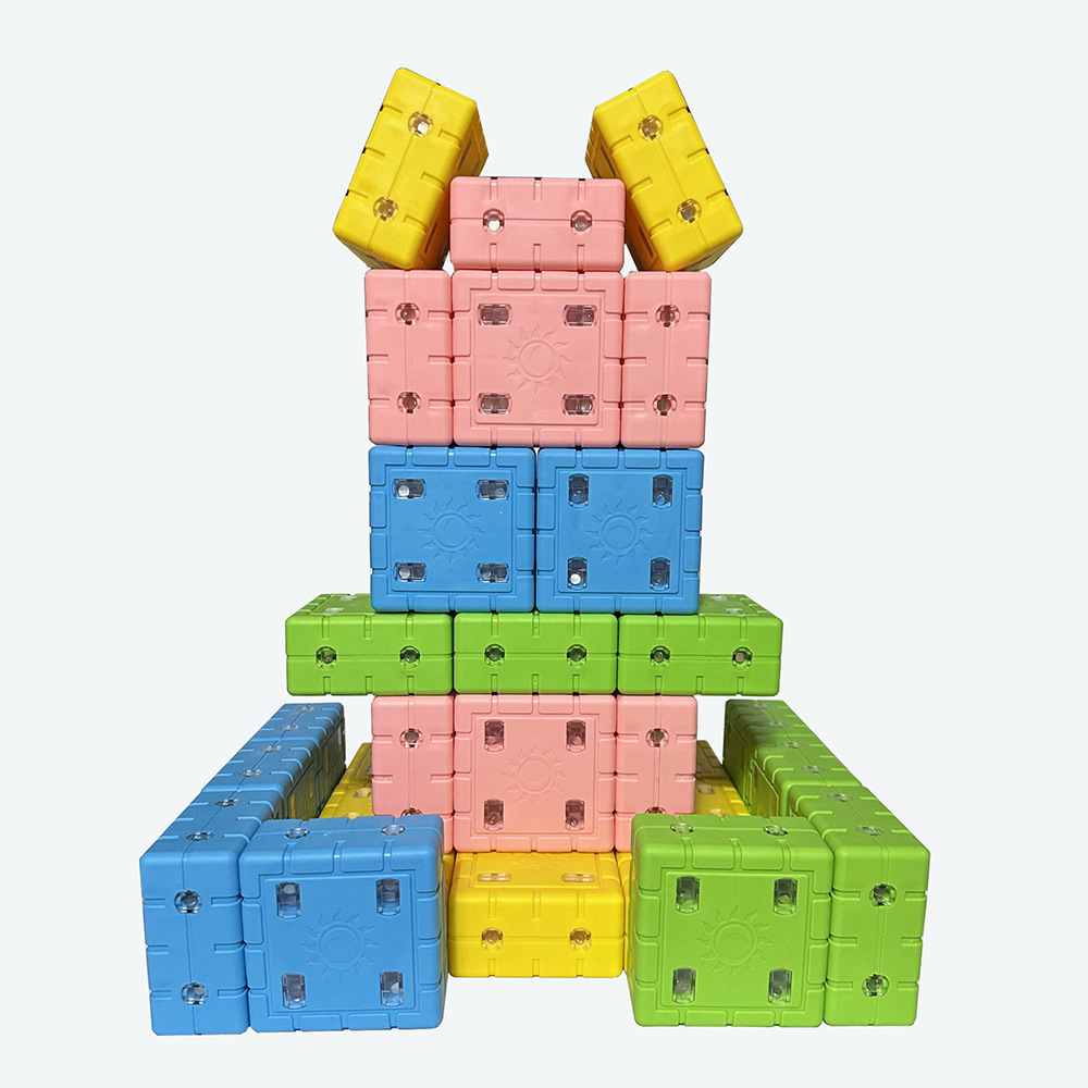 소프트 회전자석벽돌블럭 M (9cm )48p